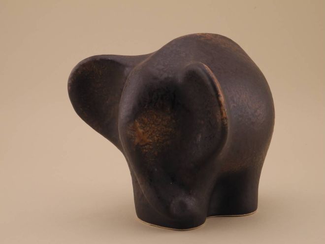 Vintage Austria Keramik Figur Elefant Kurt Tschörner Ruscha