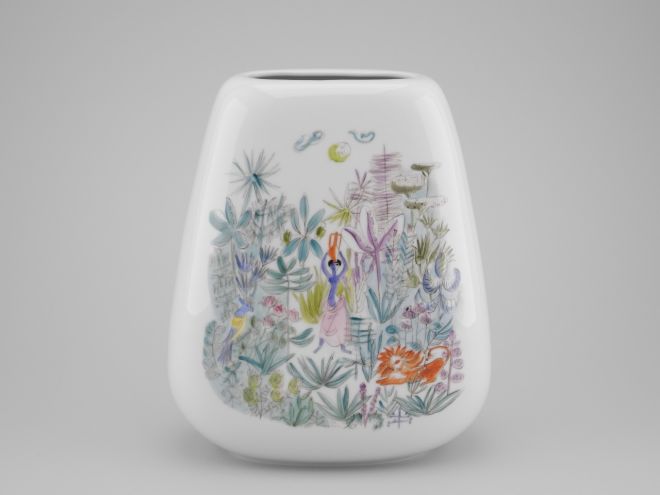 Bele Bachem Rosenthal Vase 2633 Dschungel