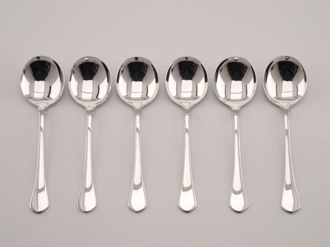 WMF Bornholm cromargan Tassenlöffel Set