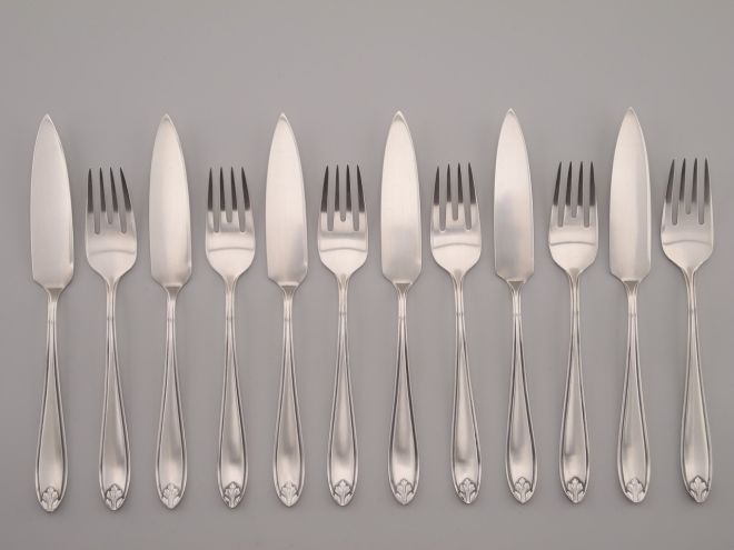 WMF 1600 Akanthus Butter & Käsemesser