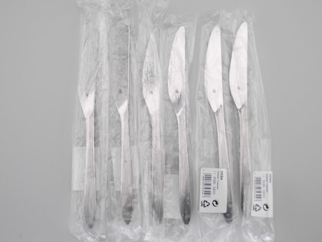 6x Vorspeisenmesser OVP in Cromargan aus der Serie Moda von WMF