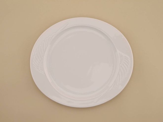Kuchenteller Dessertteller weis uni aus der Serie Mythos von Rosenthal Porzellan
