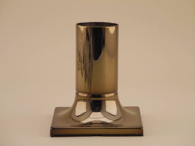 Staff Lampe Bronze verchromt A248 Rolf Krüger