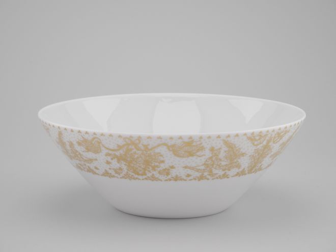 Rosenthal Form 2000 Idyll in Gold Salatschale 22