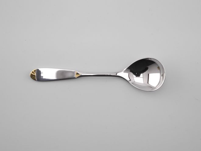 WMF Prisma Gold cromargan Zuckerlöffel