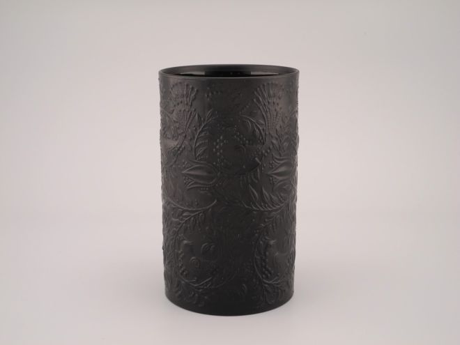 Björn Wiinblad Dekor Vase Blauer Vogel design der Form Wolf Karnagel für Rosenthal Studio Linie vintage Porzellan
