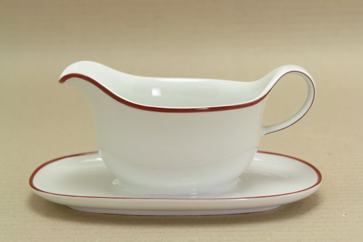 Arzberg 1382 Rotrand Sauciere neuer