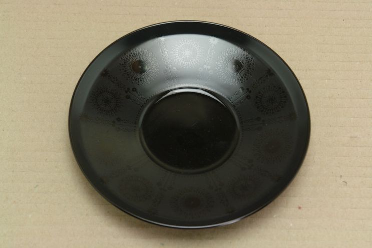 Rosenthal Variation Rosetten schwarz Untere 16,3cm