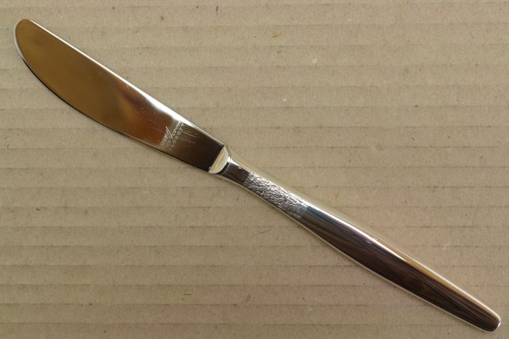 BSF Rauhreif 90 versilbert Tafelmesser Florett