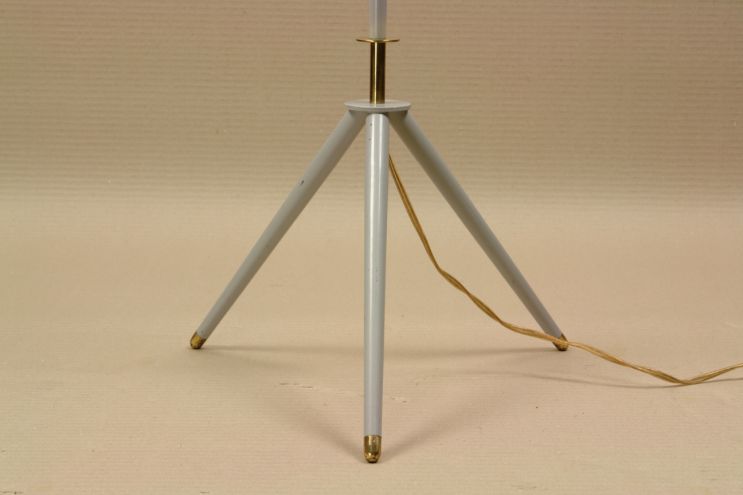 Vintage Stehlampe 50er Jahre Messing