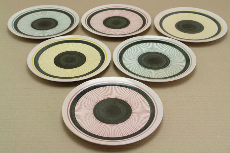 Fritz Haussmann Schweiz Teller Set