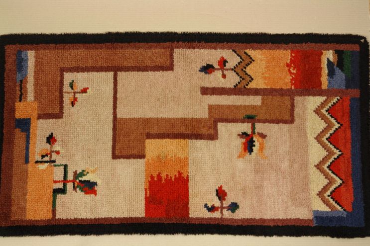 20er Jahre Teppich Bauhaus Art Deko