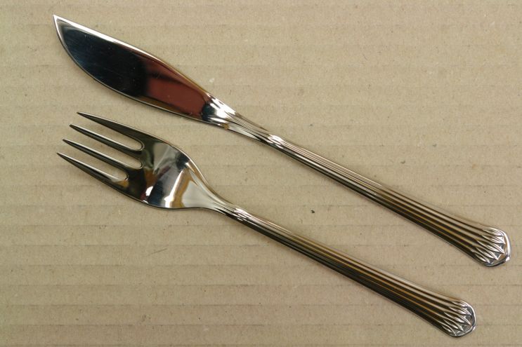 WMF San Remo cromargan Fischbesteck 1 Person