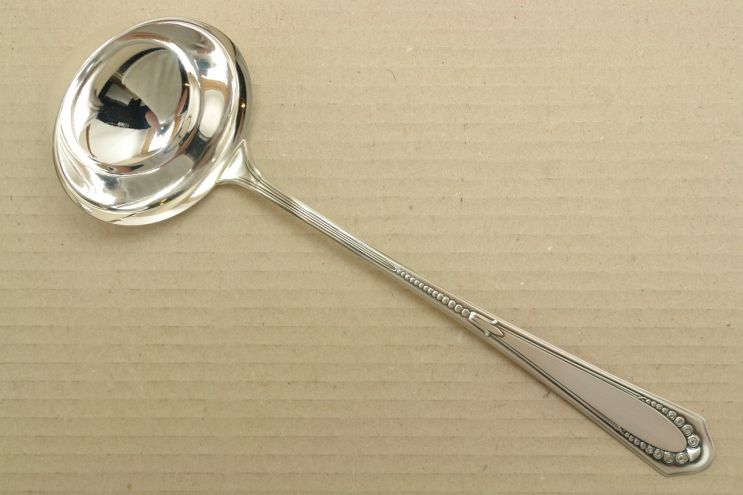 WMF 400 Röschen versilbert Suppenkelle