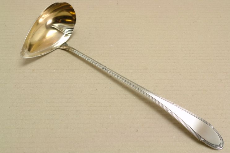 WMF 200 Kreuzband versilbert Bowlenkelle Gold