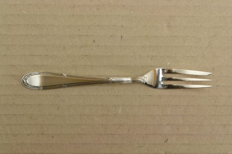 WMF 200 Kreuzband versilbert Kuchengabel 14,7cm schmal