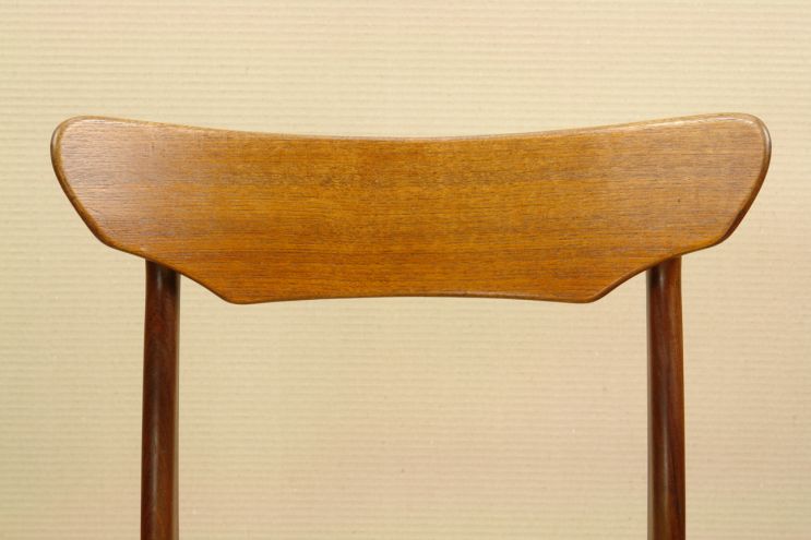 Vintage Teak Stuhl Dänemark danish 6 Stk