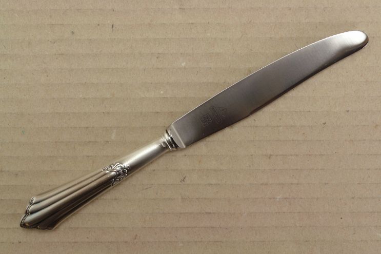WMF Fächermuster 900 versilbert 90 Dessertmesser NIR Welle