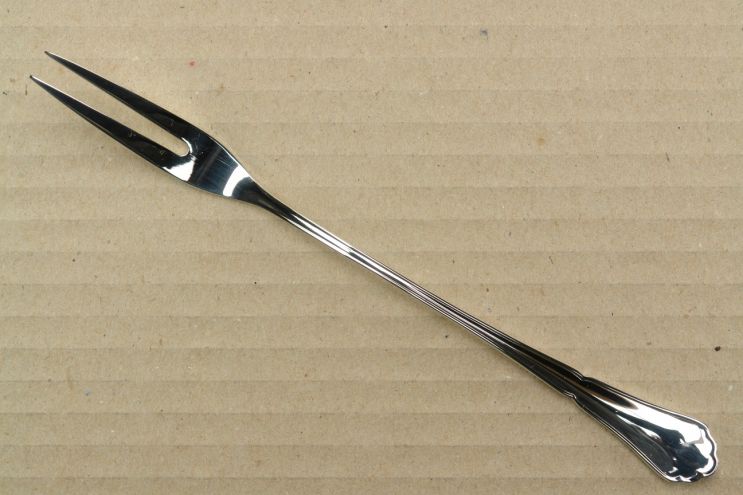 BSF Englisch Chippendale 90 versilbert Fleischgabel