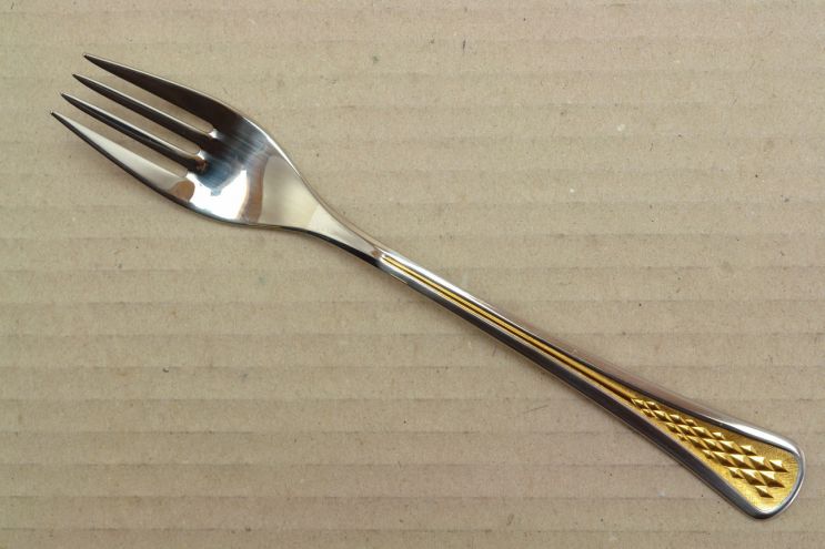 WMF Alexandria cromargan Gold Tafelgabel