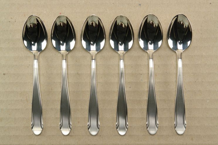 WMF 3300 versilbert 90 Mokkalöffel 6er Set