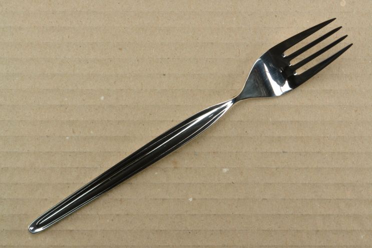 Dessertgabel Vorspeisengabel von WMF Zürich aus massiv 800 Silber