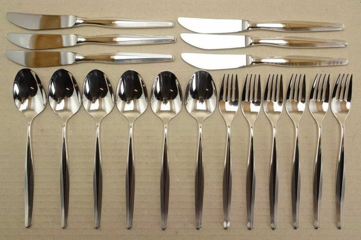 WMF Hannover versilbert 90 Dessertbesteck 