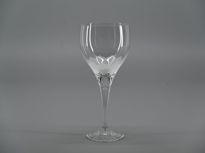 Weisswein Glas aus der Serie Lotus mit dem Dekor Relief von Rosenthal