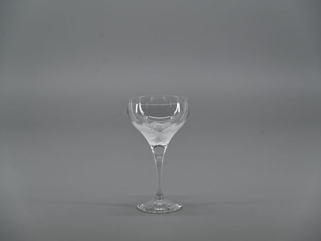 Likörschale aus der Serie Lotus mit dem Dekor Relief von Rosenthal Glas