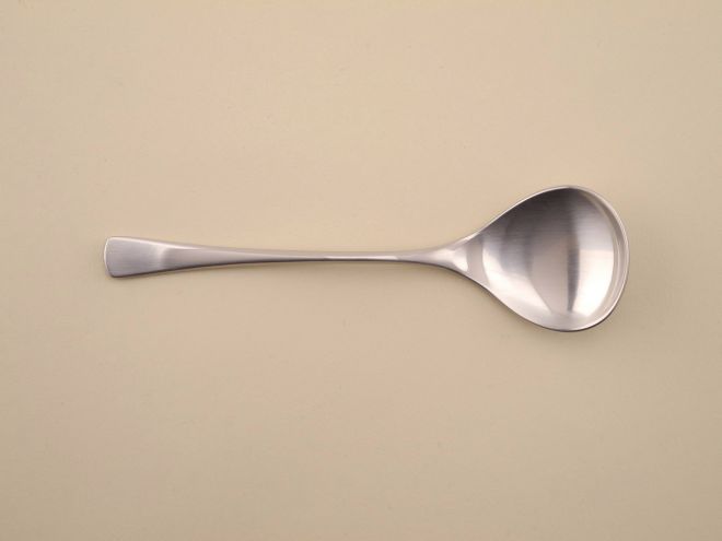 Großes Salatbesteck aus der vintage alten Serie Cannes Cromargan Edelstahl geschmiedet von WMF