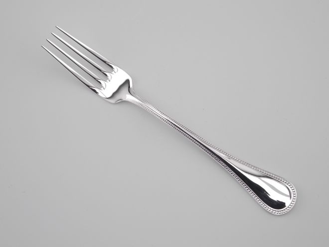 WMF Perlrand 800 Silber Tafelgabel TOP