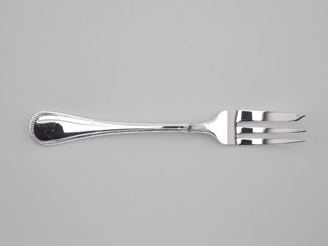 WMF Perlrand 800 Silber Kuchengabel TOP