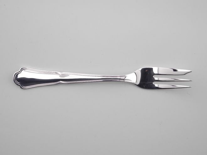 Auerhahn Chippendale 90 versilbert Kuchengabel