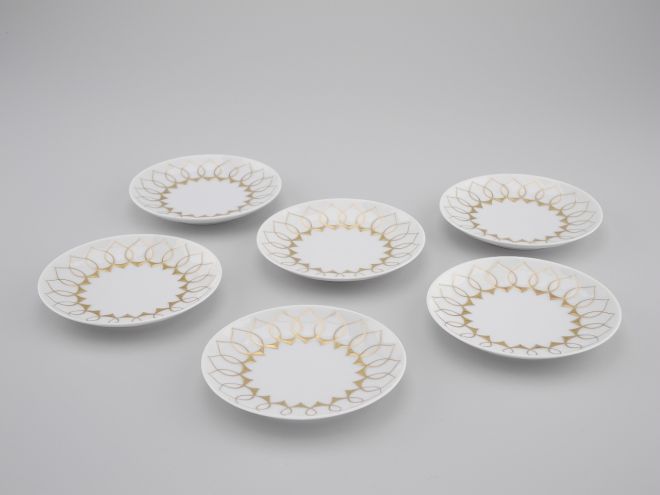 Rosenthal Lotus Goldsilhouette Konfektteller Set