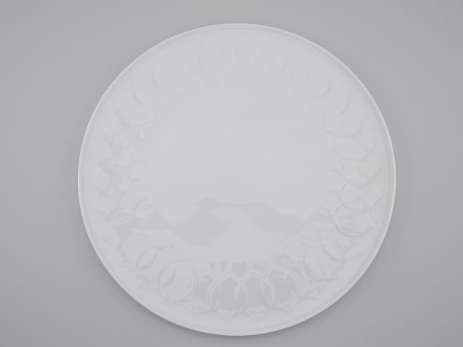 Rosenthal Lotus weiss uni Tortenplatte
