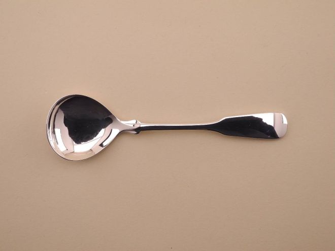 Zuckerlöffel aus der vintage alten Serie Spatenform versilbert mit 90 90er Auflage von WMF