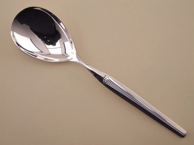 Kartoffellöffel Servierlöffel vintage alte Serie Madrid 90 90er Auflage versilbert von WMF Silberbesteck
