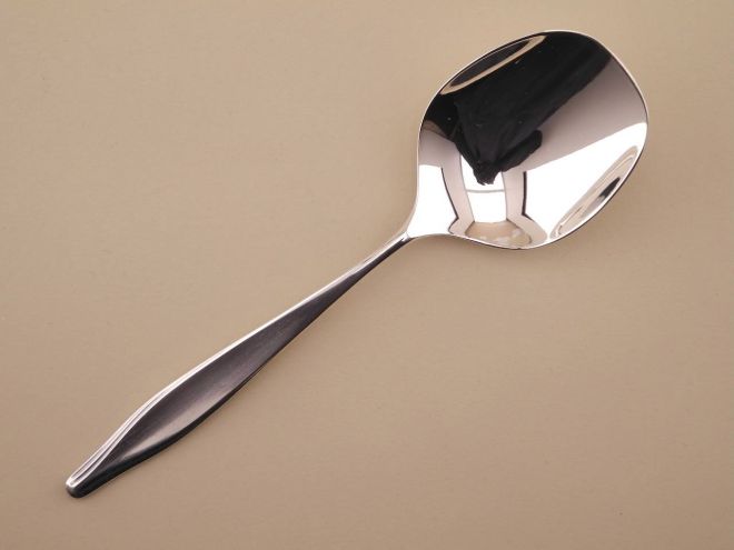 Kartoffellöffel Serierlöffel vintage alte Serie Brüssel 5500 in 90 versilbert 90er Auflage WMF Silberbesteck
