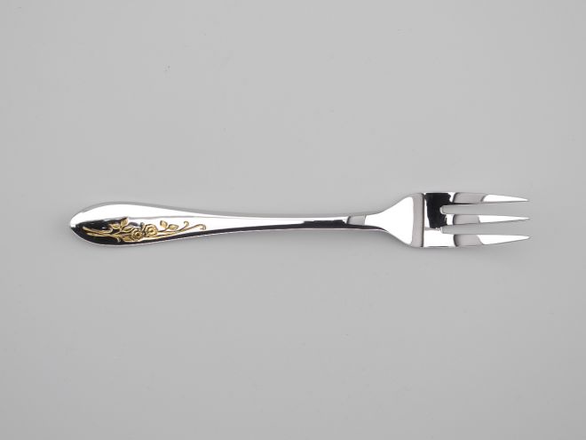 BSF Fioretta Gold Kuchengabel
