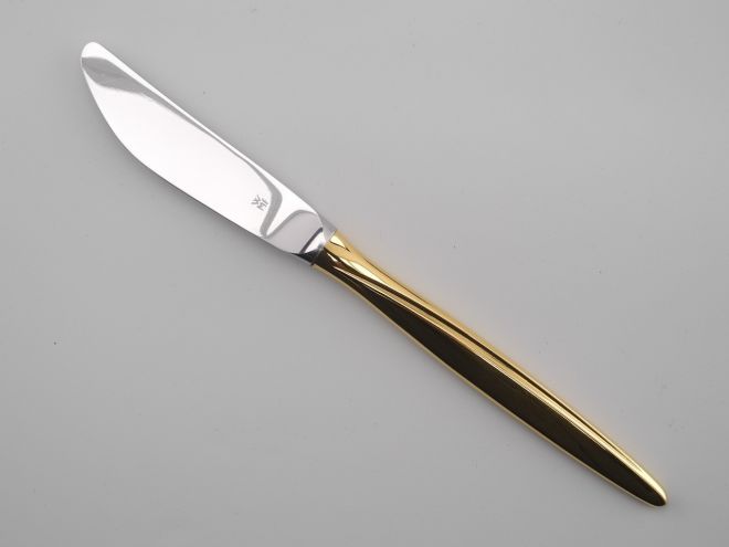 WMF Kopenhagen 800 Silber vergoldet Tafelmesser