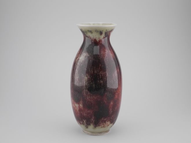 Gerda Conitz Keramik Vase 822 WMF IKORA dunkel
