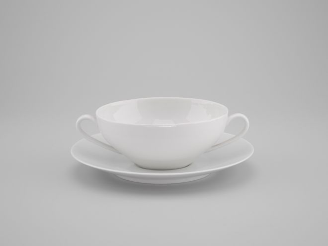 Arzberg 2000 weiss Suppentasse