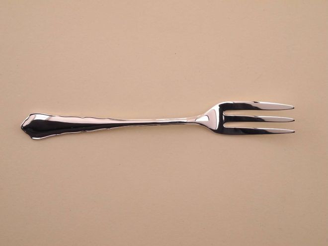 Kuchengabel Tortengabel vintage alte Serie Chippendale Modell 2100 90 90er versilbert Auflage von WMF Silberbesteck