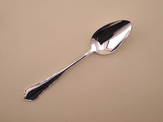 Vorspeisenlöffel Dessertlöffel vintage alte Serie Chippendale Modell 2100 90 90er versilbert Auflage von WMF Silberbesteck
