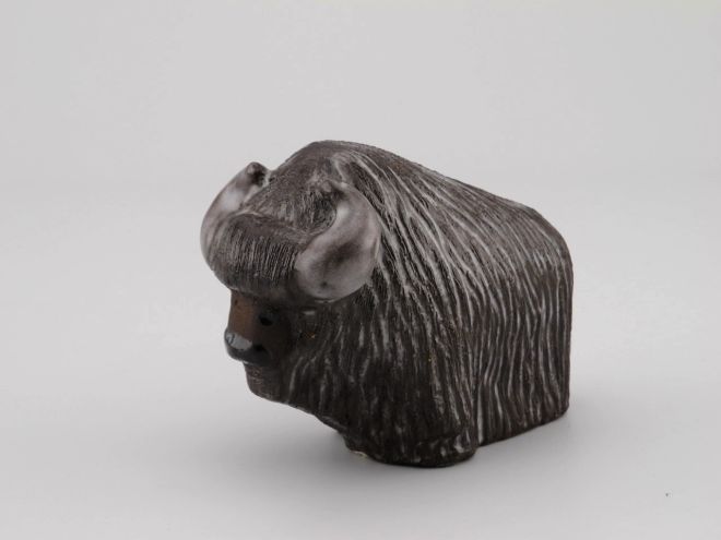 Upsala Ekeby Bison Keramik Figur Göran Andersson