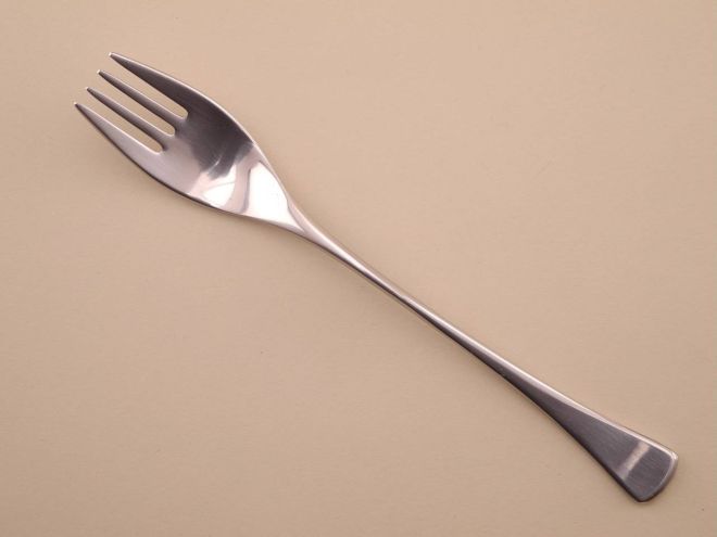 Gabel Menügabel Tafelgabel vintage alte Serie Modell Cannes geschmiedet Cromargan Edelstahl Besteck WMF