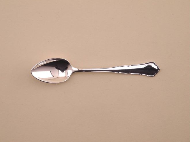Mokkalöffel Espressolöffel vintage alte Serie Chippendale 2100 90 versilbert Auflage von WMF Silberbesteck
