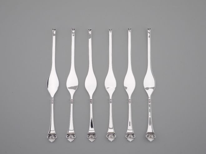 Robbe & Berking Rosenmuster 800 Hummerstift Set