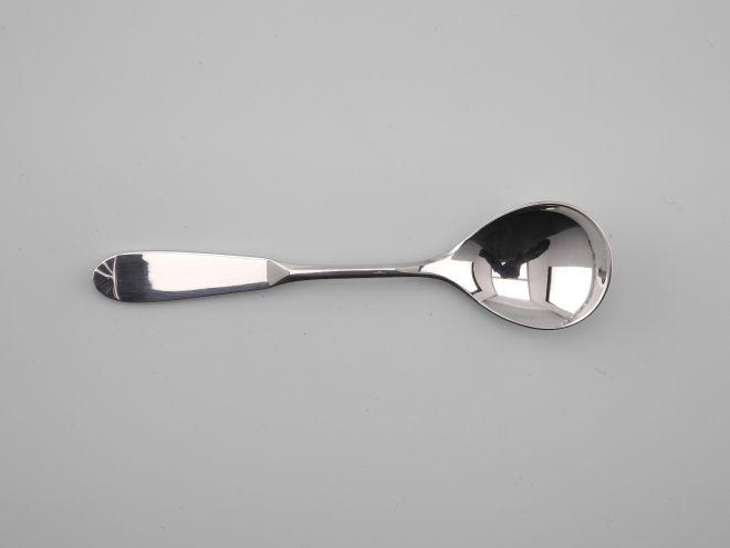 Zuckerlöffel Eislöffel vintage alte Serie Prisma Cromargan Edelstahl Besteck von WMF