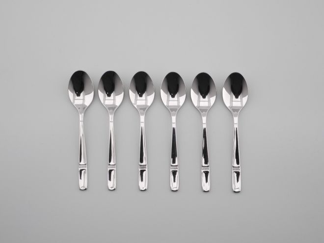 WMF Lübeck 8600 cromargan Mokkalöffel Set